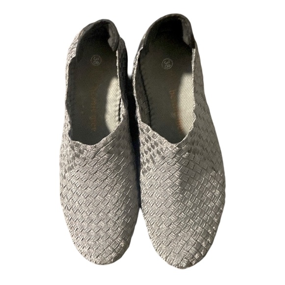 Bernie Mev silver and black wedge shoes - Picture 2 of 5